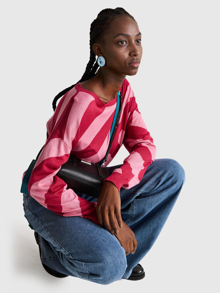 BOAT-NECK SWEAT.L/S Women image number 3